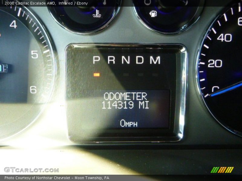 Infrared / Ebony 2008 Cadillac Escalade AWD