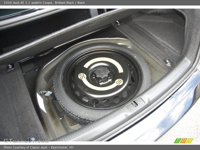 Brilliant Black / Black 2009 Audi A5 3.2 quattro Coupe