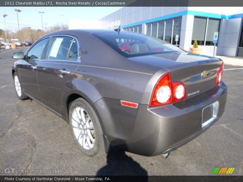 Mocha Steel Metallic / Cocoa/Cashmere 2011 Chevrolet Malibu LTZ