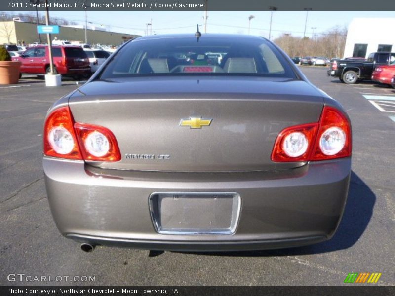 Mocha Steel Metallic / Cocoa/Cashmere 2011 Chevrolet Malibu LTZ