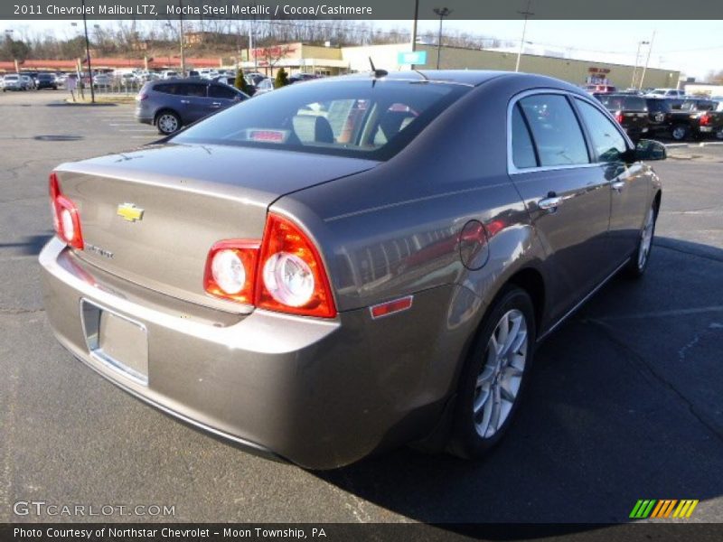 Mocha Steel Metallic / Cocoa/Cashmere 2011 Chevrolet Malibu LTZ