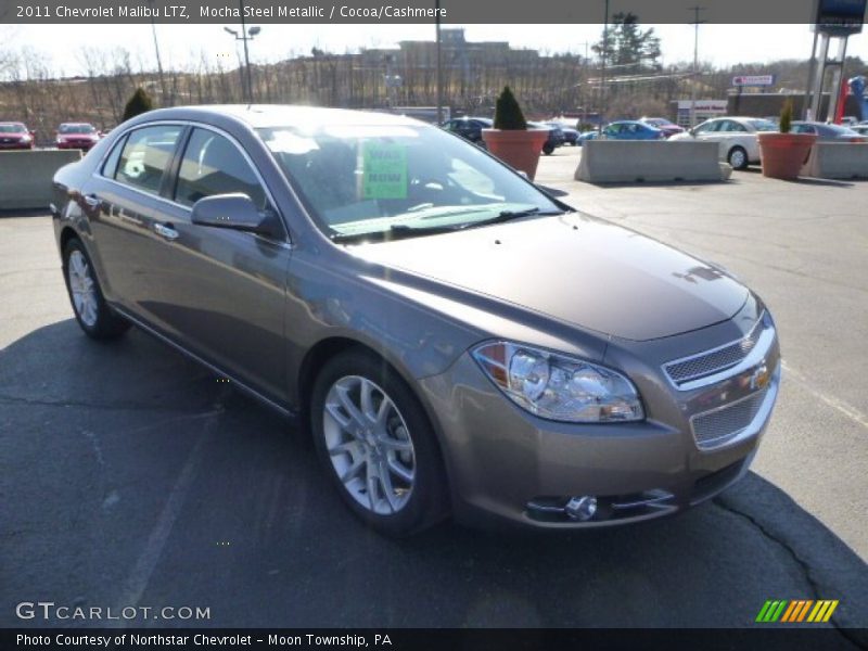 Mocha Steel Metallic / Cocoa/Cashmere 2011 Chevrolet Malibu LTZ