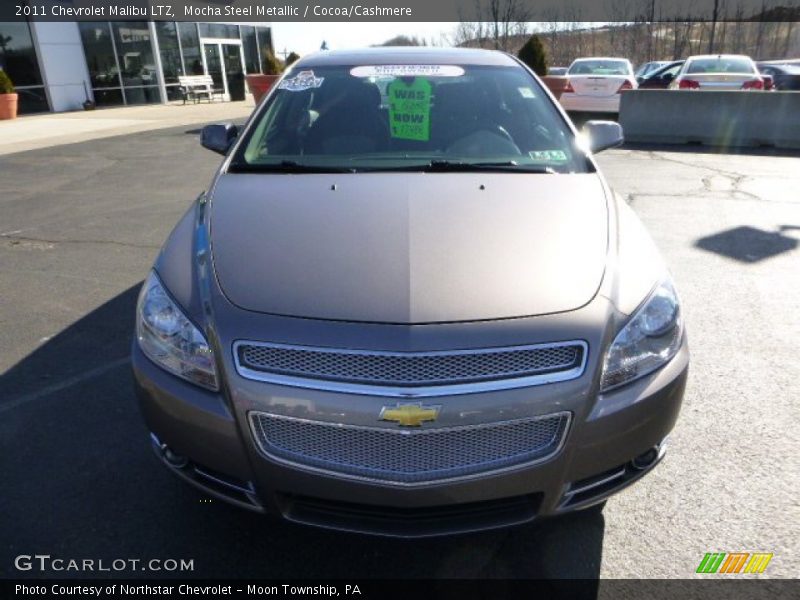Mocha Steel Metallic / Cocoa/Cashmere 2011 Chevrolet Malibu LTZ