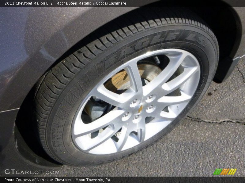 Mocha Steel Metallic / Cocoa/Cashmere 2011 Chevrolet Malibu LTZ