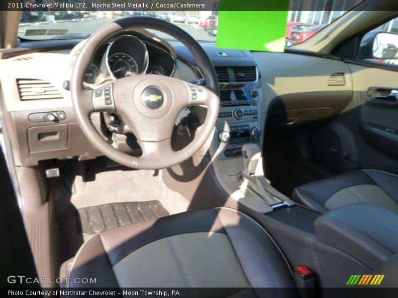 Mocha Steel Metallic / Cocoa/Cashmere 2011 Chevrolet Malibu LTZ