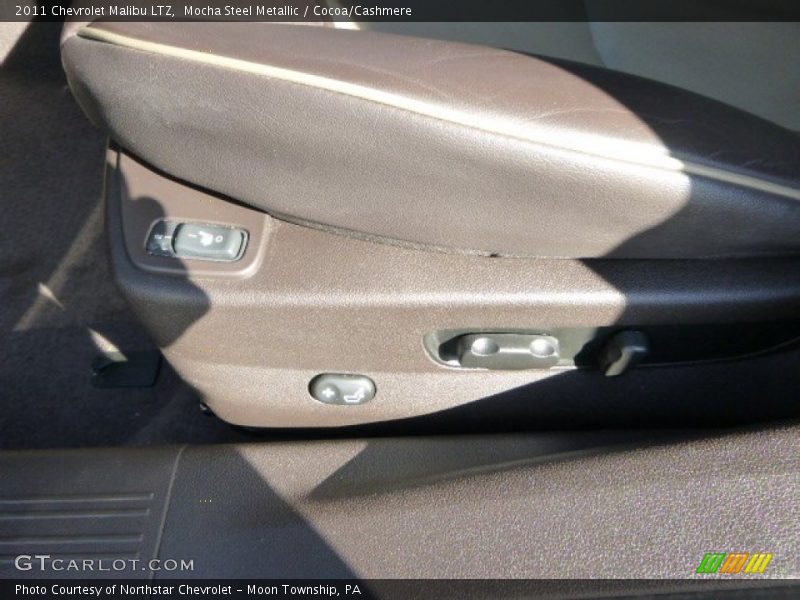 Mocha Steel Metallic / Cocoa/Cashmere 2011 Chevrolet Malibu LTZ
