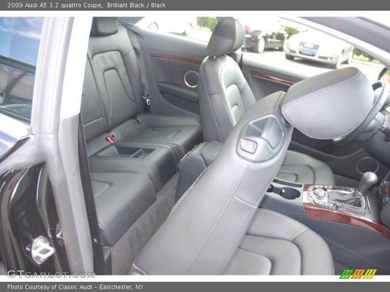 Brilliant Black / Black 2009 Audi A5 3.2 quattro Coupe