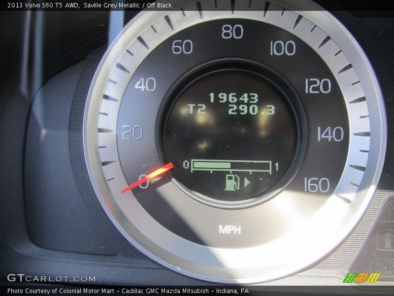 Saville Grey Metallic / Off Black 2013 Volvo S60 T5 AWD