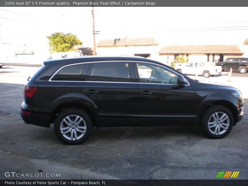 Phantom Black Pearl Effect / Cardamom Beige 2009 Audi Q7 3.6 Premium quattro