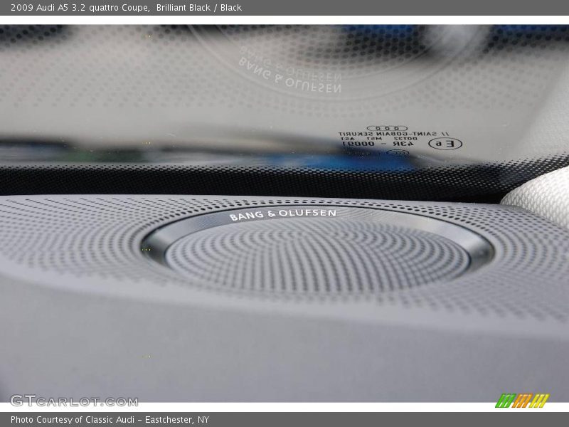Brilliant Black / Black 2009 Audi A5 3.2 quattro Coupe