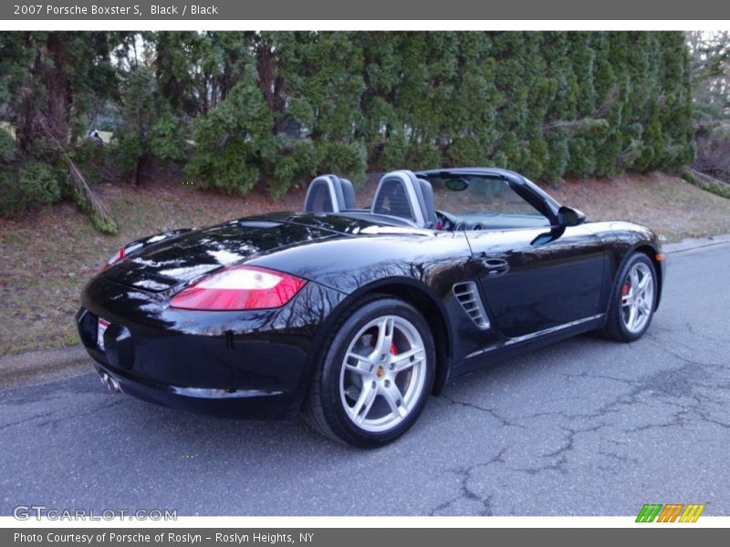 Black / Black 2007 Porsche Boxster S