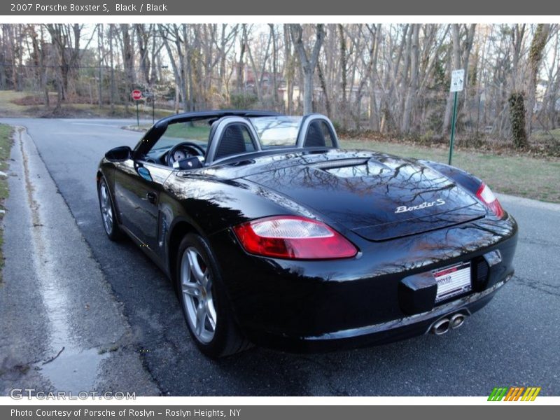 Black / Black 2007 Porsche Boxster S