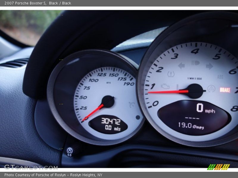 Black / Black 2007 Porsche Boxster S