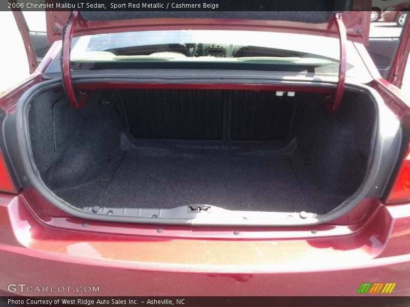 Sport Red Metallic / Cashmere Beige 2006 Chevrolet Malibu LT Sedan