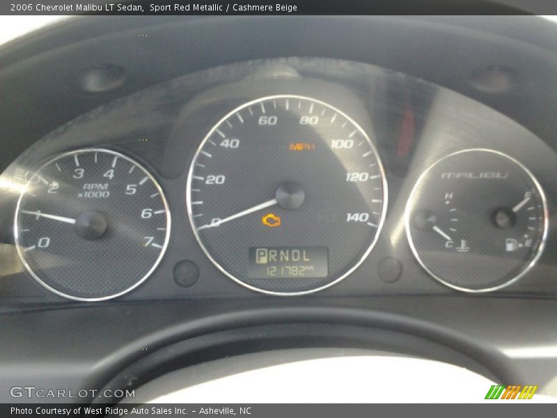 Sport Red Metallic / Cashmere Beige 2006 Chevrolet Malibu LT Sedan
