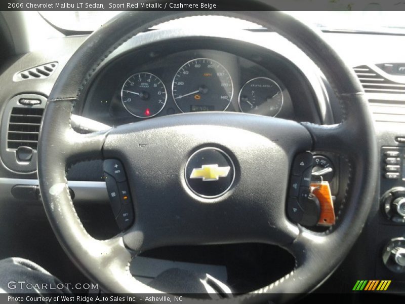 Sport Red Metallic / Cashmere Beige 2006 Chevrolet Malibu LT Sedan