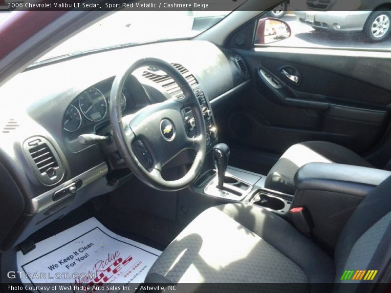 Sport Red Metallic / Cashmere Beige 2006 Chevrolet Malibu LT Sedan