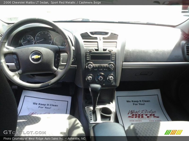 Sport Red Metallic / Cashmere Beige 2006 Chevrolet Malibu LT Sedan