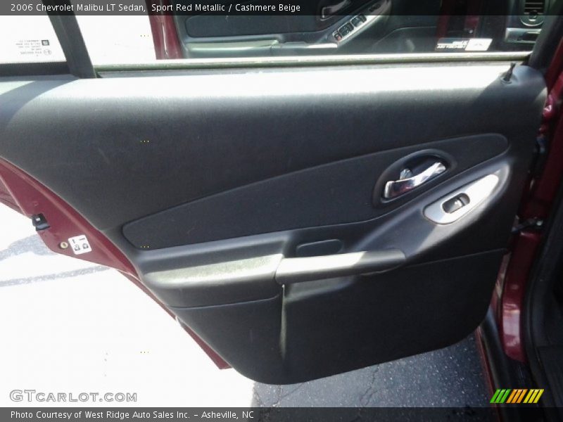 Sport Red Metallic / Cashmere Beige 2006 Chevrolet Malibu LT Sedan
