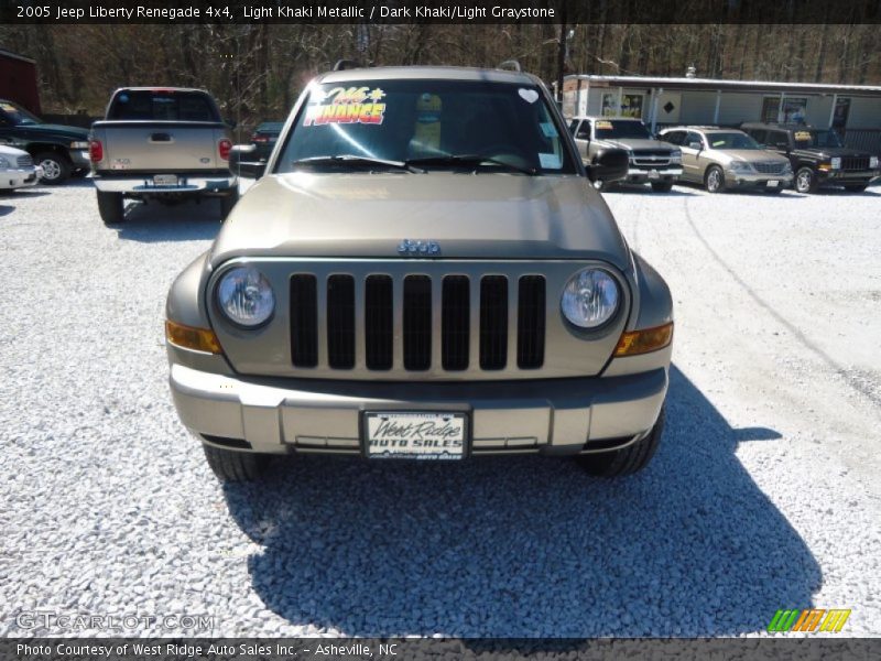 Light Khaki Metallic / Dark Khaki/Light Graystone 2005 Jeep Liberty Renegade 4x4