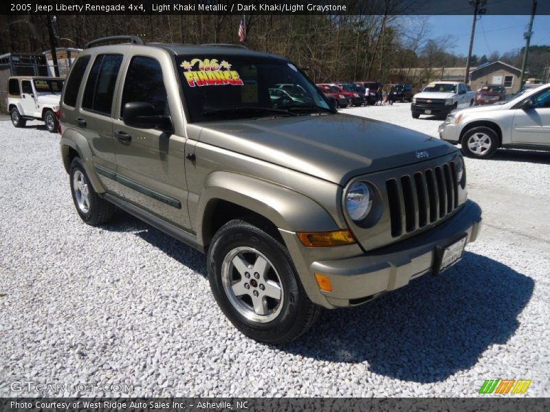 Front 3/4 View of 2005 Liberty Renegade 4x4