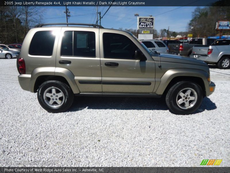 Light Khaki Metallic / Dark Khaki/Light Graystone 2005 Jeep Liberty Renegade 4x4