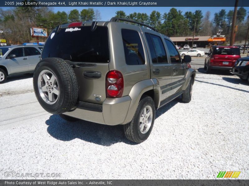 Light Khaki Metallic / Dark Khaki/Light Graystone 2005 Jeep Liberty Renegade 4x4