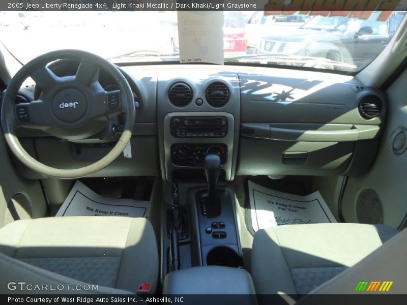 Light Khaki Metallic / Dark Khaki/Light Graystone 2005 Jeep Liberty Renegade 4x4