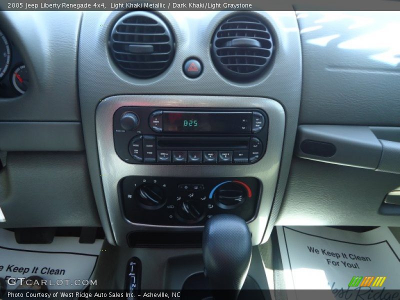Light Khaki Metallic / Dark Khaki/Light Graystone 2005 Jeep Liberty Renegade 4x4