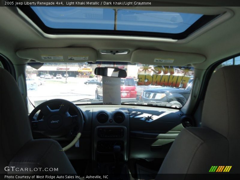 Light Khaki Metallic / Dark Khaki/Light Graystone 2005 Jeep Liberty Renegade 4x4