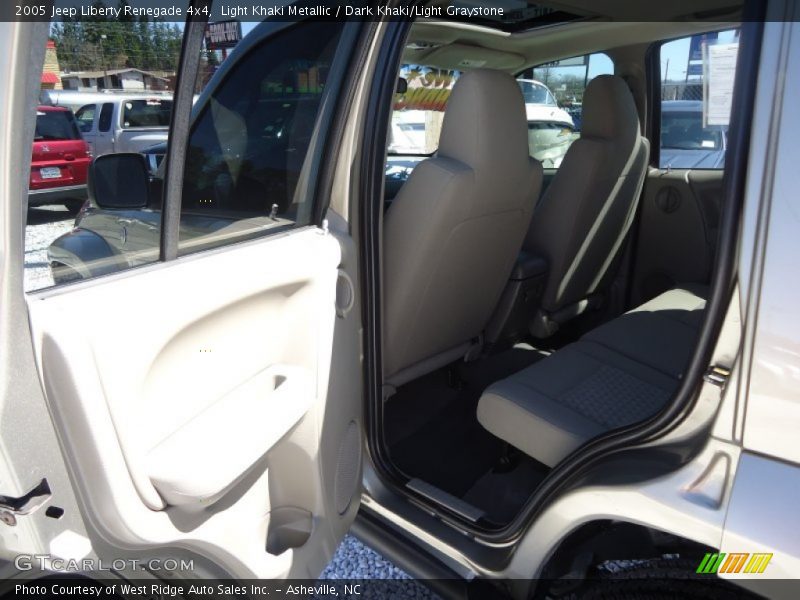 Light Khaki Metallic / Dark Khaki/Light Graystone 2005 Jeep Liberty Renegade 4x4