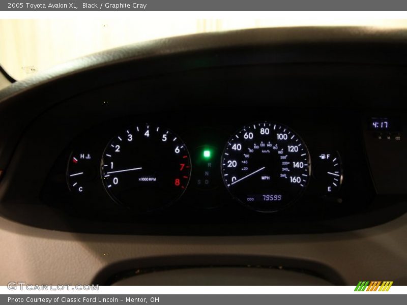 Black / Graphite Gray 2005 Toyota Avalon XL