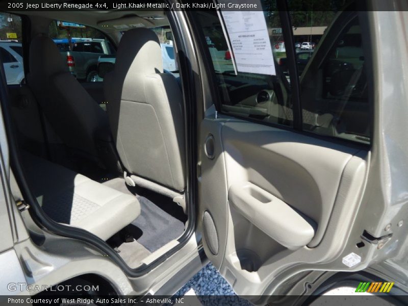 Light Khaki Metallic / Dark Khaki/Light Graystone 2005 Jeep Liberty Renegade 4x4