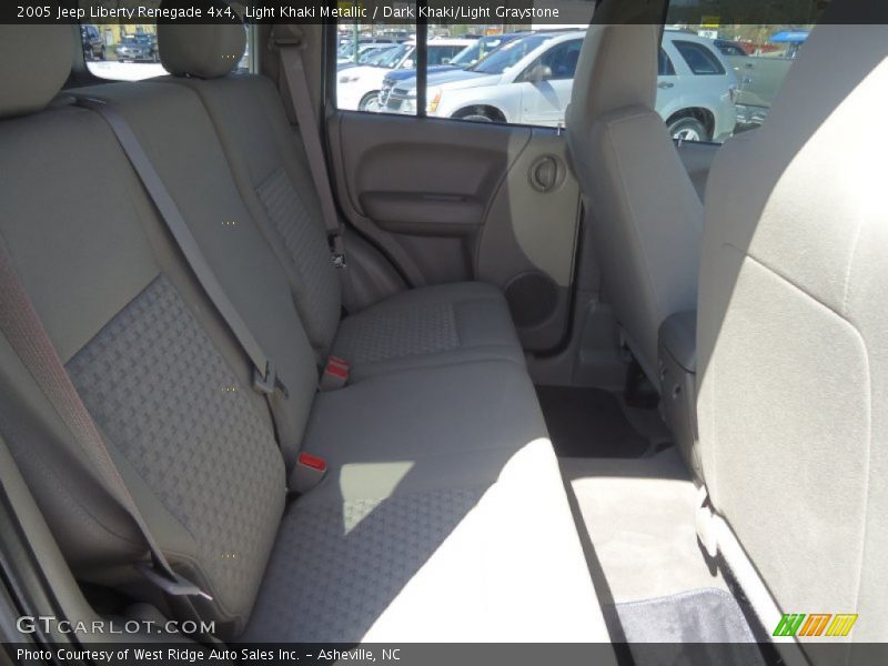 Light Khaki Metallic / Dark Khaki/Light Graystone 2005 Jeep Liberty Renegade 4x4