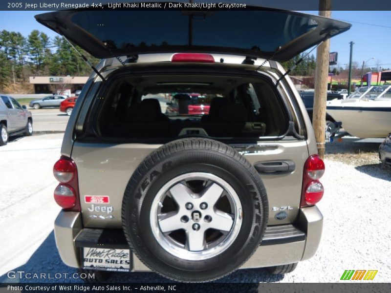 Light Khaki Metallic / Dark Khaki/Light Graystone 2005 Jeep Liberty Renegade 4x4