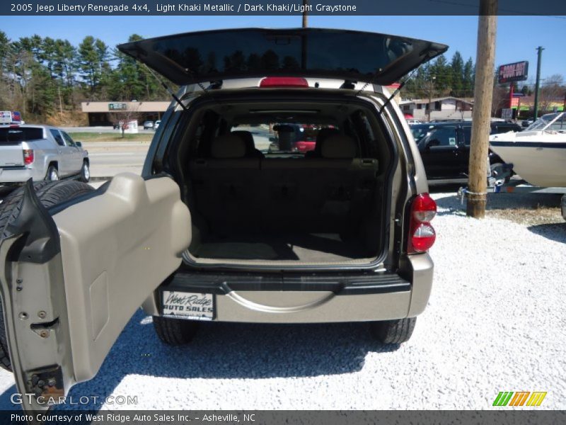 Light Khaki Metallic / Dark Khaki/Light Graystone 2005 Jeep Liberty Renegade 4x4