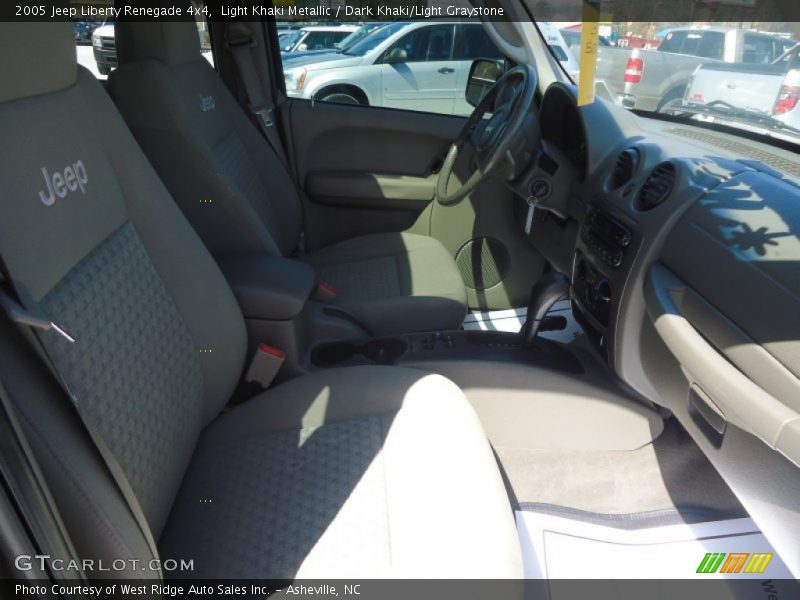 Light Khaki Metallic / Dark Khaki/Light Graystone 2005 Jeep Liberty Renegade 4x4