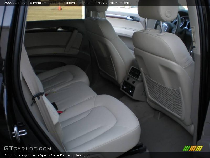 Phantom Black Pearl Effect / Cardamom Beige 2009 Audi Q7 3.6 Premium quattro