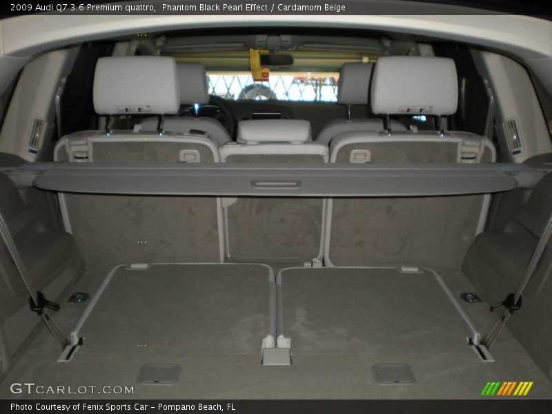 Phantom Black Pearl Effect / Cardamom Beige 2009 Audi Q7 3.6 Premium quattro