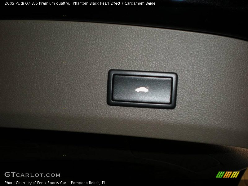 Phantom Black Pearl Effect / Cardamom Beige 2009 Audi Q7 3.6 Premium quattro