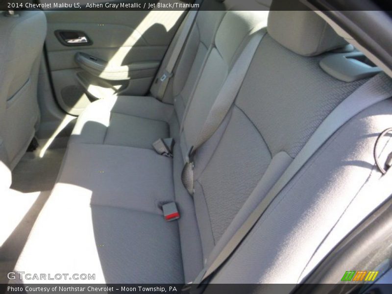 Ashen Gray Metallic / Jet Black/Titanium 2014 Chevrolet Malibu LS