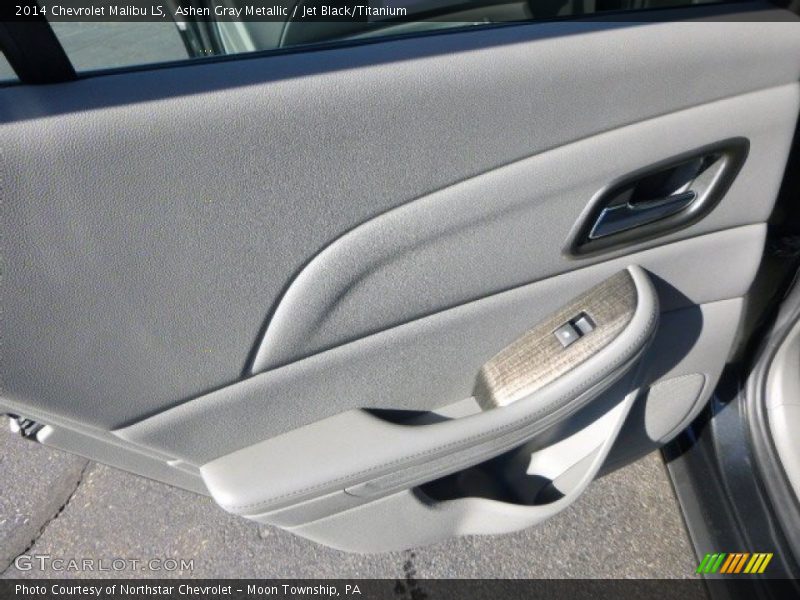 Ashen Gray Metallic / Jet Black/Titanium 2014 Chevrolet Malibu LS