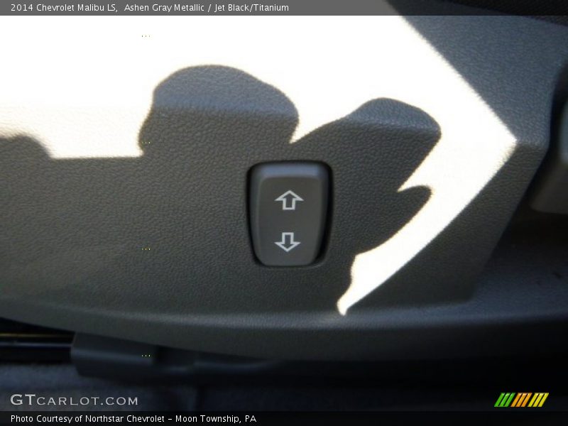 Ashen Gray Metallic / Jet Black/Titanium 2014 Chevrolet Malibu LS