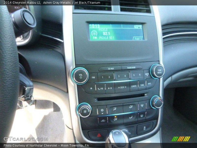 Ashen Gray Metallic / Jet Black/Titanium 2014 Chevrolet Malibu LS