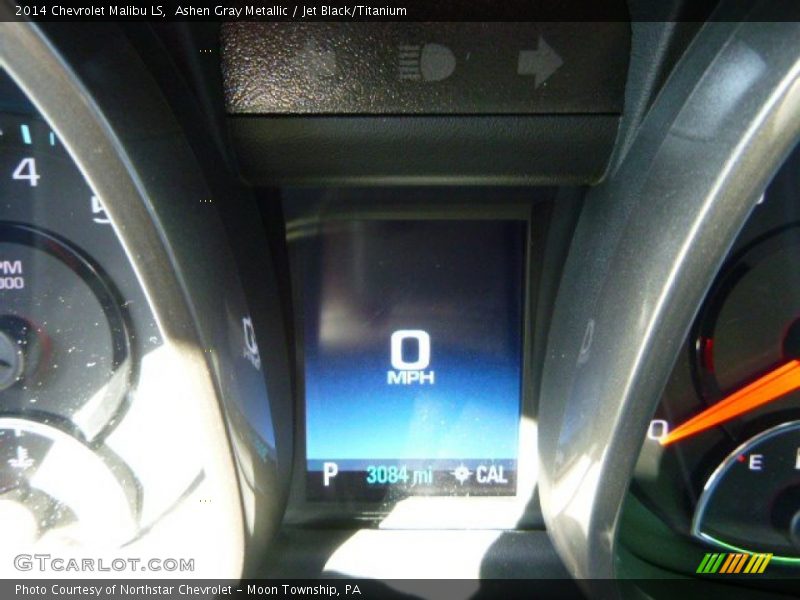 Ashen Gray Metallic / Jet Black/Titanium 2014 Chevrolet Malibu LS