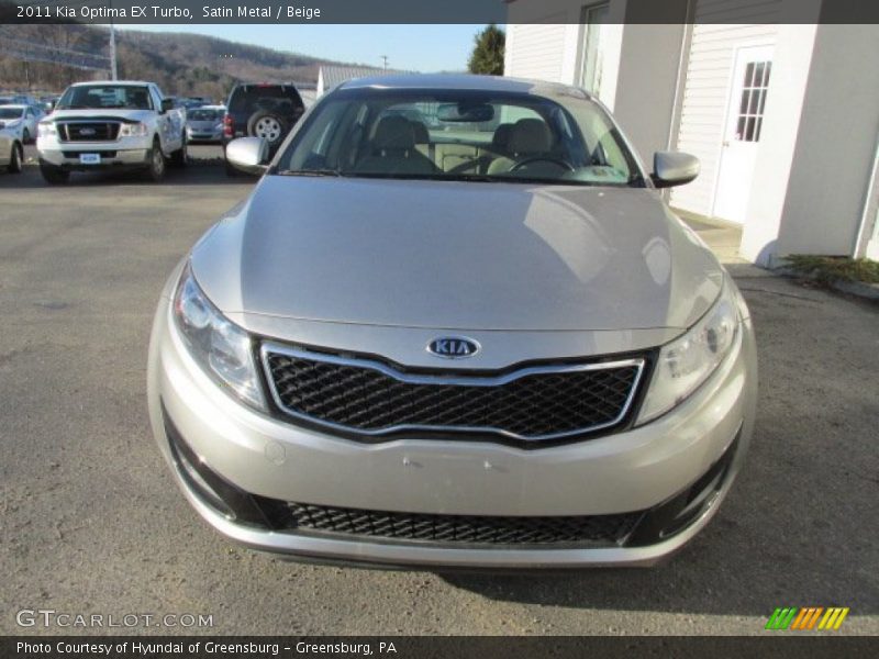 Satin Metal / Beige 2011 Kia Optima EX Turbo