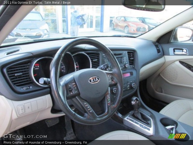 Dashboard of 2011 Optima EX Turbo