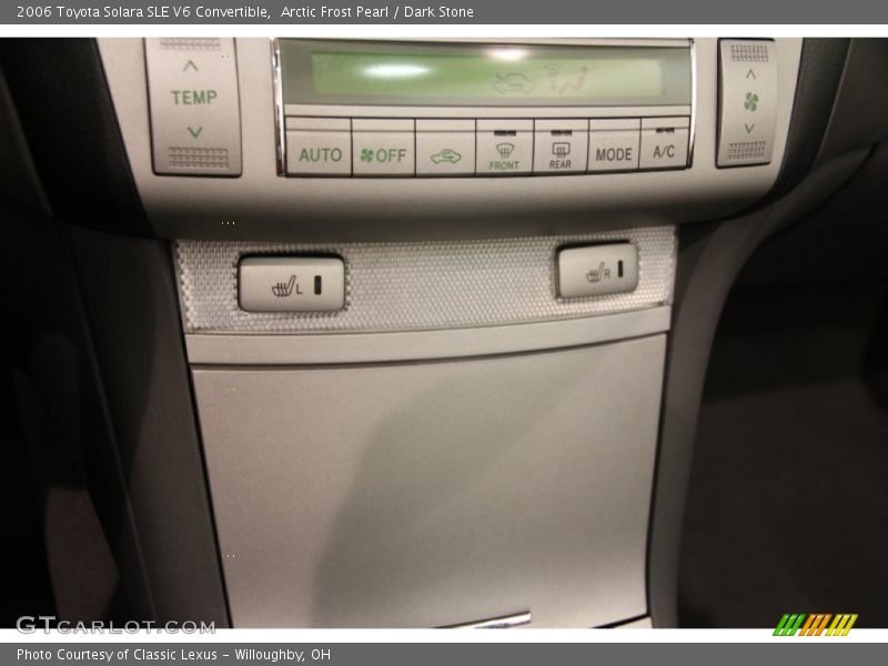 Arctic Frost Pearl / Dark Stone 2006 Toyota Solara SLE V6 Convertible