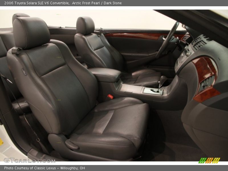 Arctic Frost Pearl / Dark Stone 2006 Toyota Solara SLE V6 Convertible