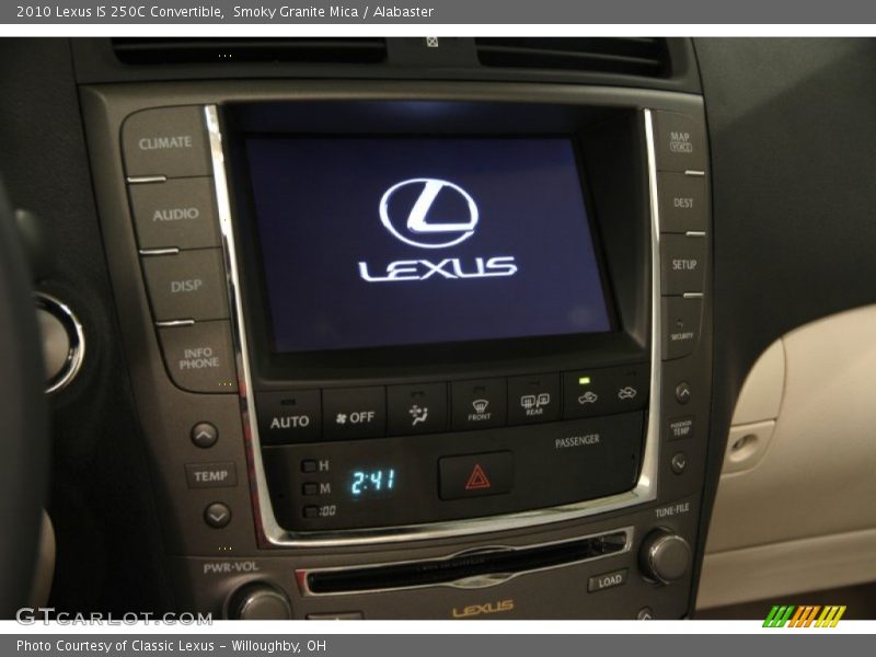 Smoky Granite Mica / Alabaster 2010 Lexus IS 250C Convertible